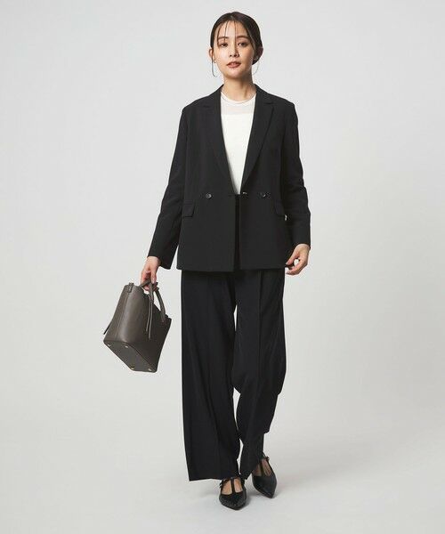 green label relaxing / グリーンレーベル リラクシング テーラードジャケット | ［size SHORTあり］パウドレ ダブル ジャケット ウォッシャブル ストレッチ | 詳細3