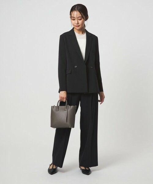 green label relaxing / グリーンレーベル リラクシング テーラードジャケット | ［size SHORTあり］パウドレ ダブル ジャケット ウォッシャブル ストレッチ | 詳細3