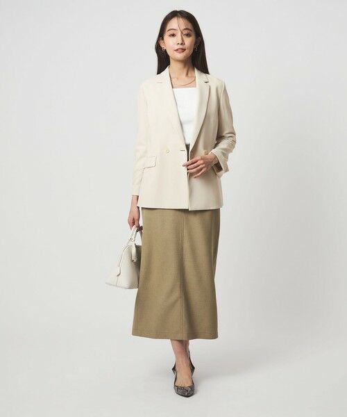 green label relaxing / グリーンレーベル リラクシング テーラードジャケット | ［size SHORTあり］パウドレ ダブル ジャケット ウォッシャブル ストレッチ | 詳細16