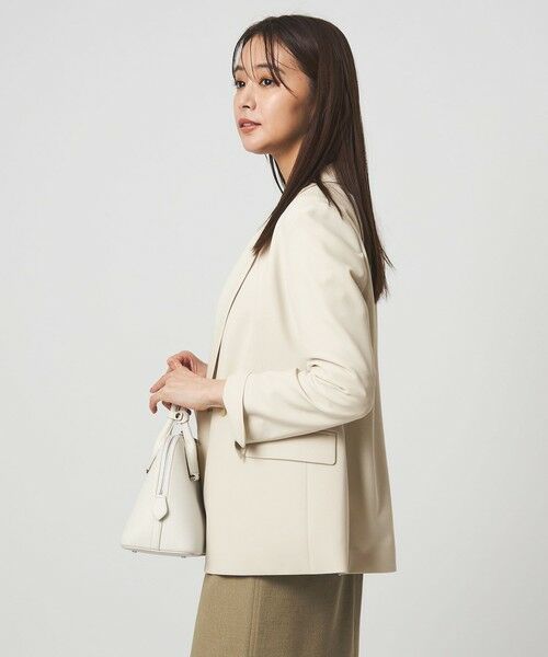 green label relaxing / グリーンレーベル リラクシング テーラードジャケット | ［size SHORTあり］パウドレ ダブル ジャケット ウォッシャブル ストレッチ | 詳細15