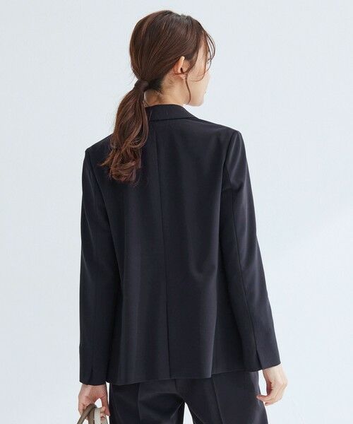 green label relaxing / グリーンレーベル リラクシング テーラードジャケット | ［size SHORTあり］パウドレ ダブル ジャケット ウォッシャブル ストレッチ | 詳細20