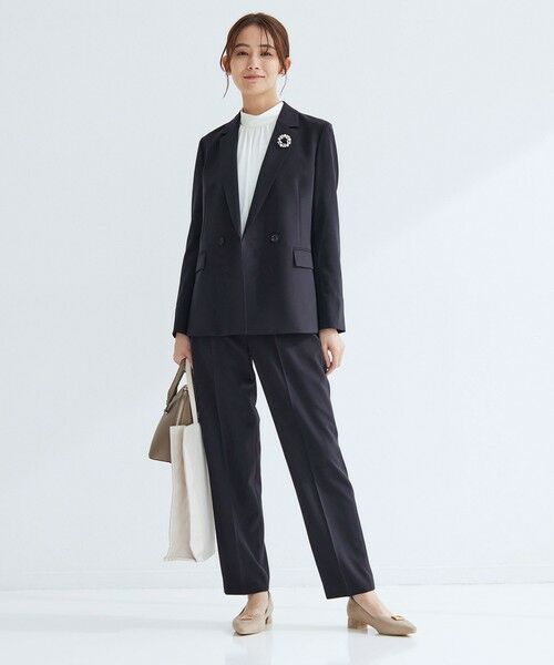 green label relaxing / グリーンレーベル リラクシング テーラードジャケット | ［size SHORTあり］パウドレ ダブル ジャケット ウォッシャブル ストレッチ | 詳細21