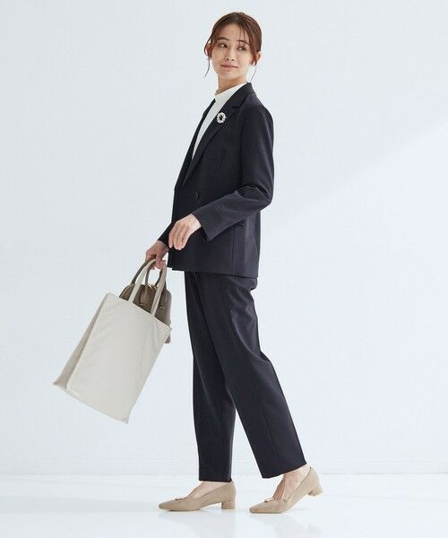 green label relaxing / グリーンレーベル リラクシング テーラードジャケット | ［size SHORTあり］パウドレ ダブル ジャケット ウォッシャブル ストレッチ | 詳細23