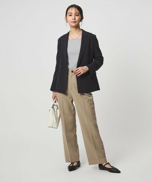 green label relaxing / グリーンレーベル リラクシング テーラードジャケット | ［size SHORTあり］パウドレ ダブル ジャケット ウォッシャブル ストレッチ | 詳細27