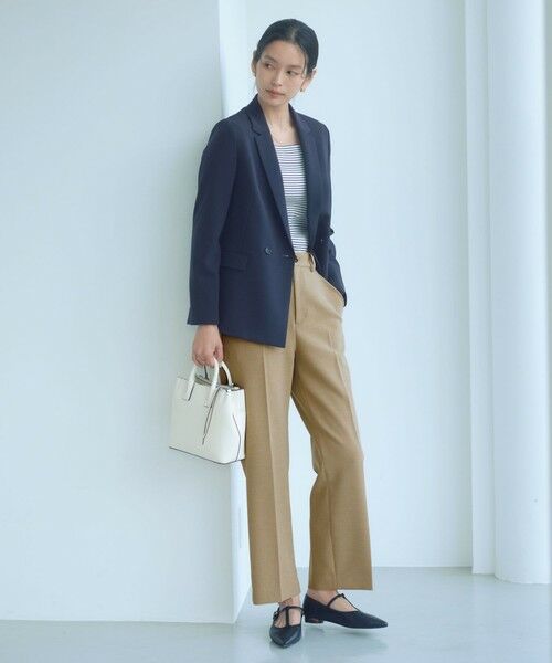 green label relaxing / グリーンレーベル リラクシング テーラードジャケット | ［size SHORTあり］パウドレ ダブル ジャケット ウォッシャブル ストレッチ | 詳細20