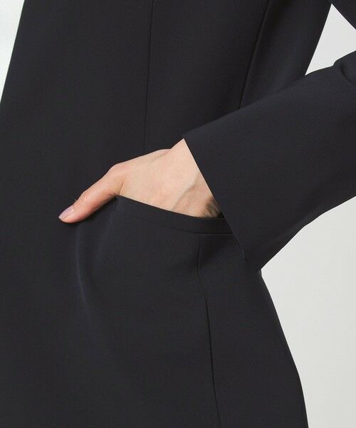 green label relaxing / グリーンレーベル リラクシング ノーカラージャケット | ［size SHORTあり］パウドレ ノーラペル ジャケット ウォッシャブル ストレッチ | 詳細29