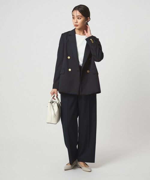 green label relaxing / グリーンレーベル リラクシング テーラードジャケット | ［size SHORTあり］Greed グリード ダブル ジャケット ウォッシャブル | 詳細23