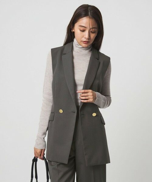 green label relaxing / グリーンレーベル リラクシング ベスト | Greed グリード テーラード ジレ ウォッシャブル | 詳細1