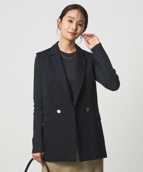 green label relaxing / グリーンレーベル リラクシング ベスト | Greed グリード テーラード ジレ ウォッシャブル | 詳細16