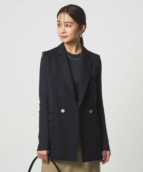 green label relaxing / グリーンレーベル リラクシング ベスト | Greed グリード テーラード ジレ ウォッシャブル | 詳細17