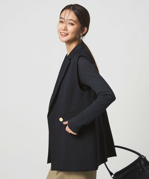 green label relaxing / グリーンレーベル リラクシング ベスト | Greed グリード テーラード ジレ ウォッシャブル | 詳細18