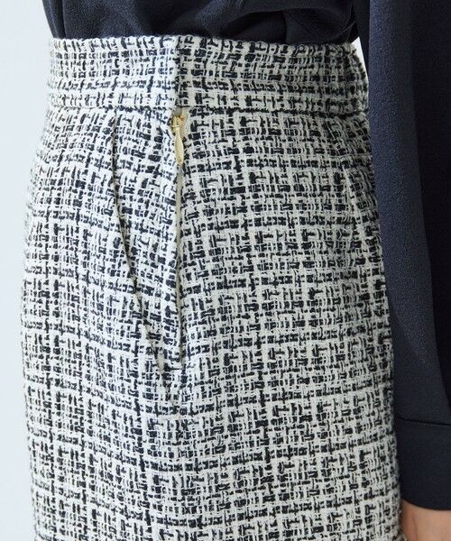 green label relaxing / グリーンレーベル リラクシング ミニ・ひざ丈スカート | ツイードライク タイト スカート | 詳細19
