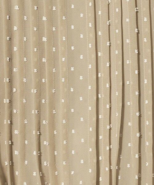 green label relaxing / グリーンレーベル リラクシング ロング・マキシ丈ワンピース | ドット シアー ティアード ワンピース | 詳細9