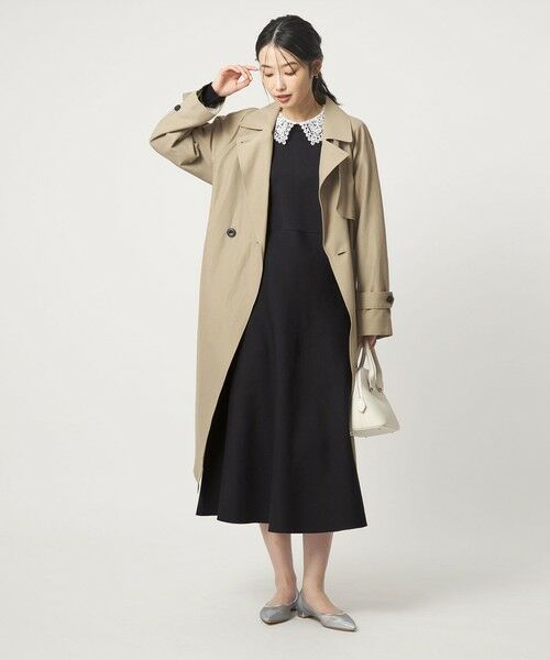 green label relaxing / グリーンレーベル リラクシング ロング・マキシ丈ワンピース | エリレース 2WAY ニット ワンピース ウォッシャブル | 詳細29