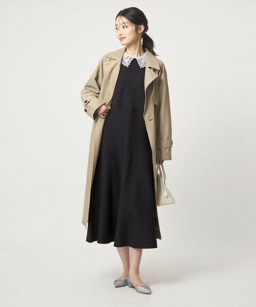 green label relaxing / グリーンレーベル リラクシング ロング・マキシ丈ワンピース | エリレース 2WAY ニット ワンピース ウォッシャブル | 詳細26