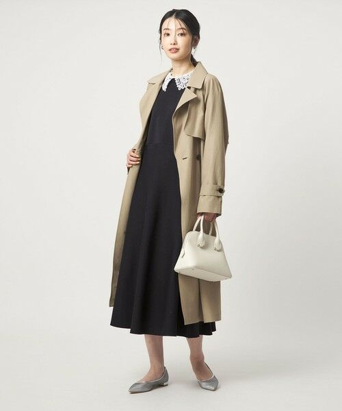 green label relaxing / グリーンレーベル リラクシング ロング・マキシ丈ワンピース | エリレース 2WAY ニット ワンピース ウォッシャブル | 詳細27