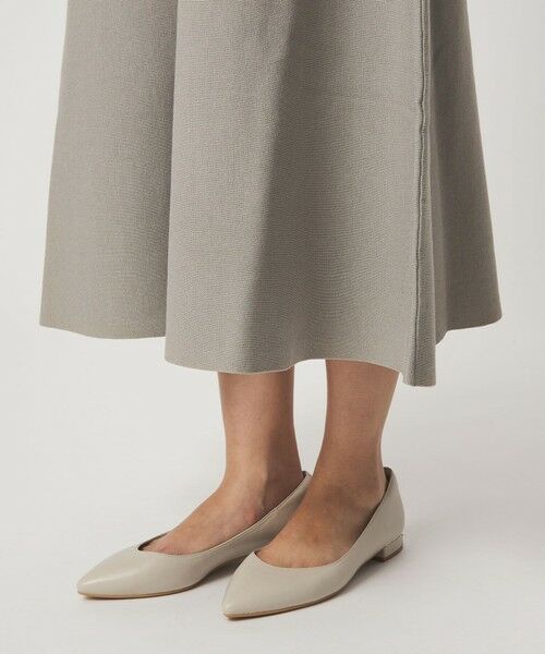 green label relaxing / グリーンレーベル リラクシング ロング・マキシ丈ワンピース | ハイショク エリツキ ニット ワンピース | 詳細13