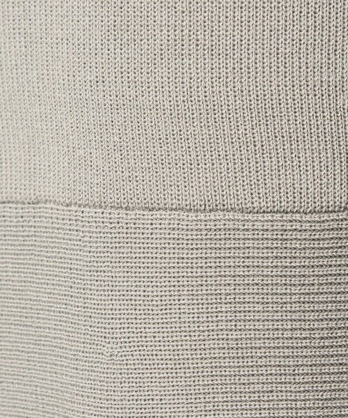 green label relaxing / グリーンレーベル リラクシング ロング・マキシ丈ワンピース | ハイショク エリツキ ニット ワンピース | 詳細14