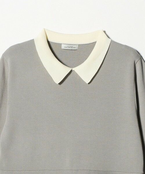 green label relaxing / グリーンレーベル リラクシング ロング・マキシ丈ワンピース | ハイショク エリツキ ニット ワンピース | 詳細21