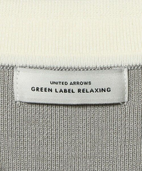 green label relaxing / グリーンレーベル リラクシング ロング・マキシ丈ワンピース | ハイショク エリツキ ニット ワンピース | 詳細25