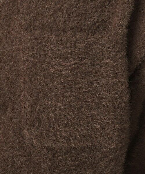 green label relaxing / グリーンレーベル リラクシング カーディガン・ボレロ | フラッフ フェザーヤーン ゴールドカラーボタン ニット カーディガン | 詳細29