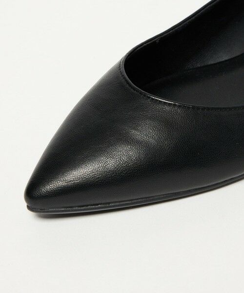green label relaxing / グリーンレーベル リラクシング パンプス | ポインテッド メタルライン フラットパンプス 撥水 | 詳細15