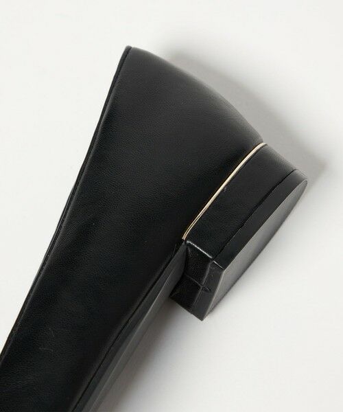 green label relaxing / グリーンレーベル リラクシング パンプス | ポインテッド メタルライン フラットパンプス 撥水 | 詳細16