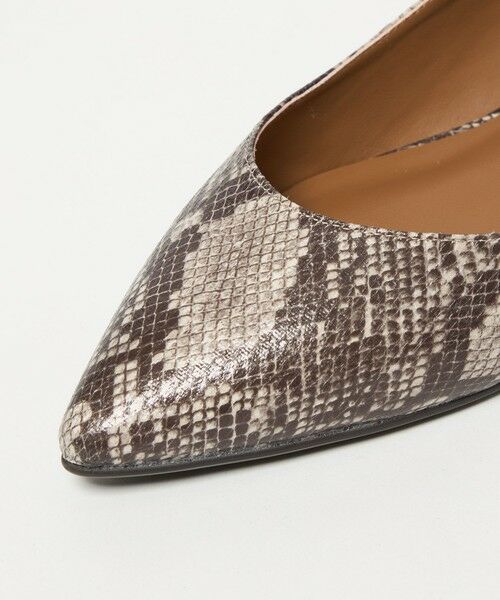 green label relaxing / グリーンレーベル リラクシング パンプス | ポインテッド メタルライン フラットパンプス 撥水 | 詳細18