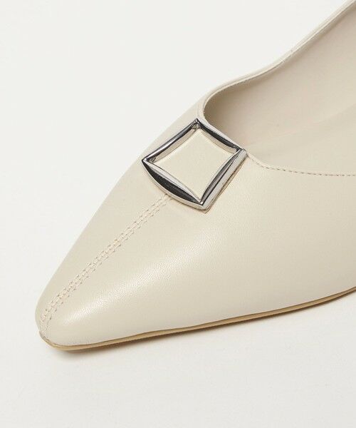 green label relaxing / グリーンレーベル リラクシング パンプス | ポインテッド バックル パンプス 晴雨兼用 撥水 | 詳細2