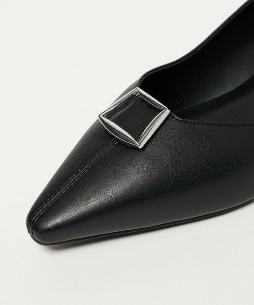 green label relaxing / グリーンレーベル リラクシング パンプス | ポインテッド バックル パンプス 晴雨兼用 撥水 | 詳細5
