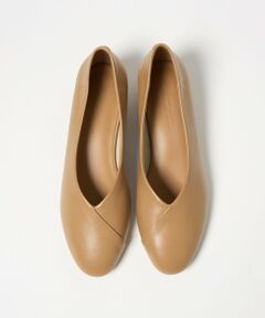 green label relaxing / グリーンレーベル リラクシング パンプス | ラウンド キリカエ Vカット パンプス 撥水