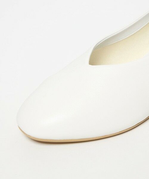green label relaxing / グリーンレーベル リラクシング パンプス | ラウンド キリカエ Vカット パンプス 撥水 | 詳細2