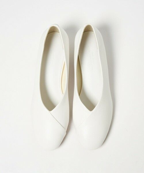 green label relaxing / グリーンレーベル リラクシング パンプス | ラウンド キリカエ Vカット パンプス 撥水 | 詳細1