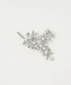 green label relaxing / グリーンレーベル リラクシング ブローチ・コサージュ | リーフ＆フェイクパール ブローチ