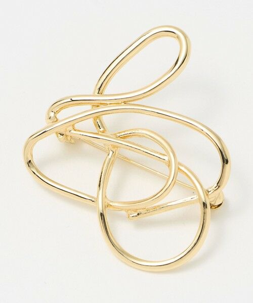 green label relaxing / グリーンレーベル リラクシング ブローチ・コサージュ | ニュアンスライン ブローチ | 詳細3