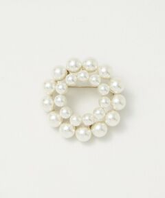 green label relaxing / グリーンレーベル リラクシング ブローチ・コサージュ | 【WEB限定】サークル ブローチ