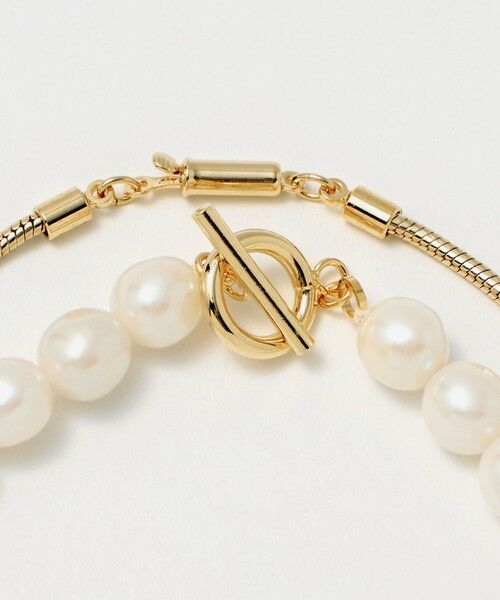 green label relaxing / グリーンレーベル リラクシング ネックレス・ペンダント・チョーカー | バロック フェイクパール＆チェーン 3WAY ネックレス | 詳細2