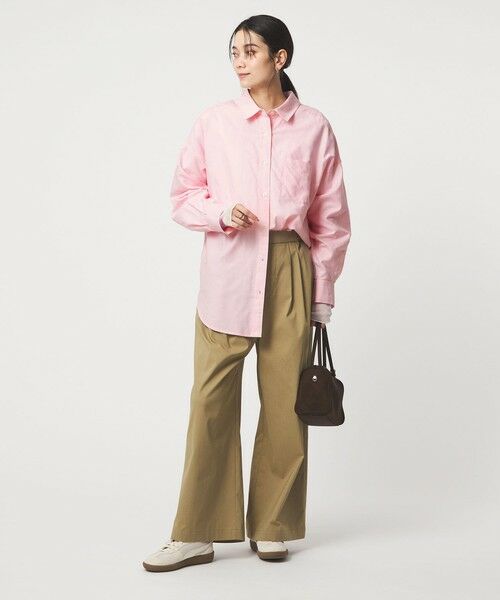 green label relaxing / グリーンレーベル リラクシング シャツ・ブラウス | ［size SHORTあり］オックス オーバー シャツ | 詳細2