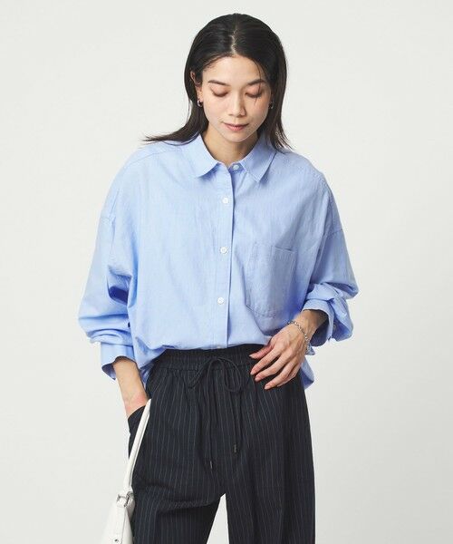 green label relaxing / グリーンレーベル リラクシング シャツ・ブラウス | ［size SHORTあり］オックス オーバー シャツ | 詳細18