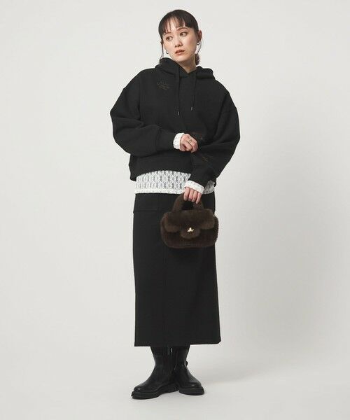 green label relaxing / グリーンレーベル リラクシング パーカー | 【WEB限定】＜at ease＞エンブロイダリ— フーディ— | 詳細4