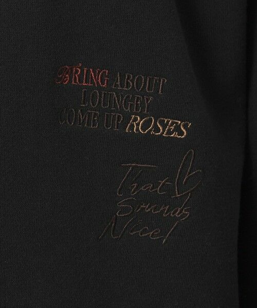 green label relaxing / グリーンレーベル リラクシング パーカー | 【WEB限定】＜at ease＞エンブロイダリ— フーディ— | 詳細5