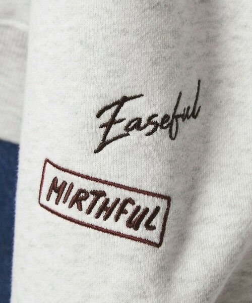 green label relaxing / グリーンレーベル リラクシング パーカー | 【WEB限定】＜at ease＞エンブロイダリ— フーディ— | 詳細22