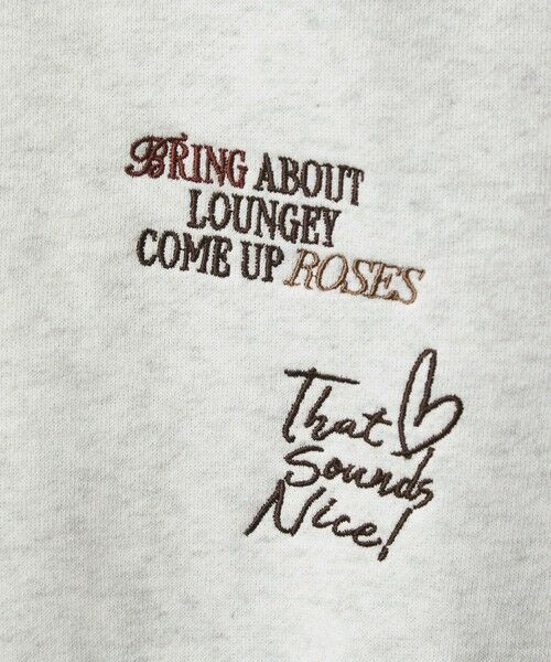 green label relaxing / グリーンレーベル リラクシング パーカー | 【WEB限定】＜at ease＞エンブロイダリ— フーディ— | 詳細25