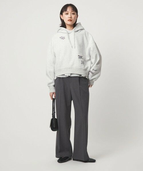 green label relaxing / グリーンレーベル リラクシング パーカー | 【WEB限定】＜at ease＞エンブロイダリ— フーディ— | 詳細10