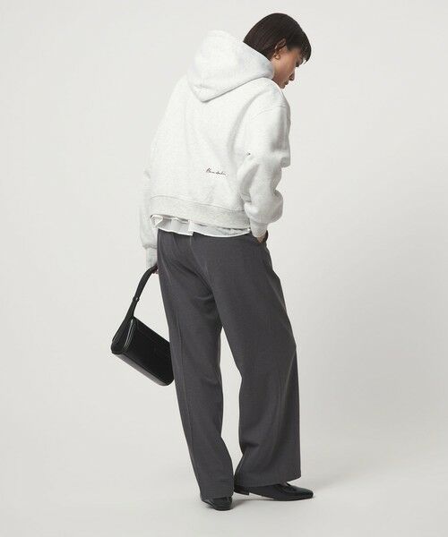 green label relaxing / グリーンレーベル リラクシング パーカー | 【WEB限定】＜at ease＞エンブロイダリ— フーディ— | 詳細11