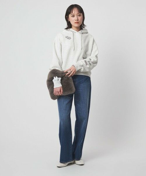 green label relaxing / グリーンレーベル リラクシング パーカー | 【WEB限定】＜at ease＞エンブロイダリ— フーディ— | 詳細12