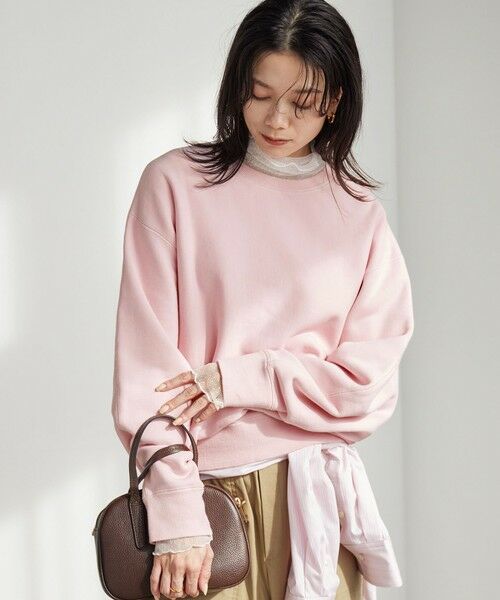 green label relaxing / グリーンレーベル リラクシング カットソー | シアー ドット タートルネック カットソー | 詳細12