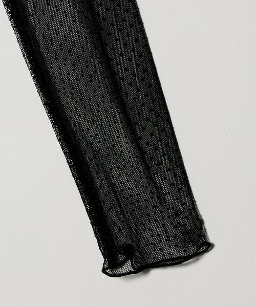 green label relaxing / グリーンレーベル リラクシング カットソー | シアー ドット タートルネック カットソー | 詳細18