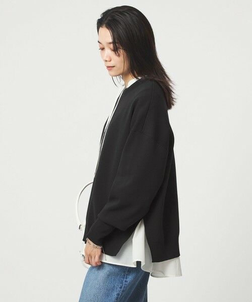 green label relaxing / グリーンレーベル リラクシング ニット・セーター | パフニット プルオーバー ウォッシャブル | 詳細3