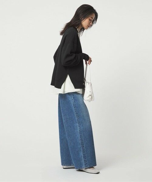 green label relaxing / グリーンレーベル リラクシング ニット・セーター | パフニット プルオーバー ウォッシャブル | 詳細5